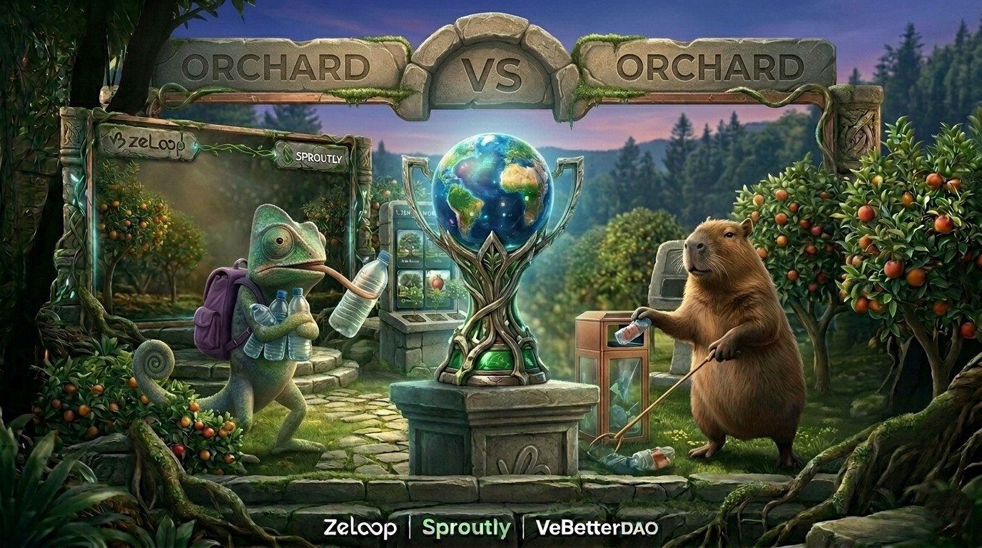 Green Goal Orchard Cup Sproutly x ZeLoop football festival edition banner